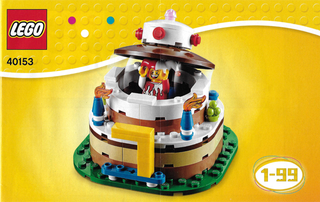 40153-Birthday Table Decoration - INSTRUCTIONS ONLY Instructions LEGO®