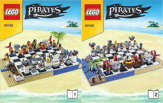 40158-LEGO Chess (Pirates) - INSTRUCTIONS ONLY Instructions LEGO®