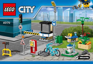 40170-Build My City Accessory Set - INSTRUCTIONS ONLY Instructions LEGO®