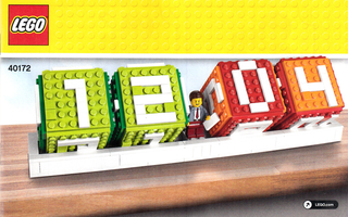 40172-Iconic Brick Clandar - INSTRUCTIONS ONLY Instructions LEGO®