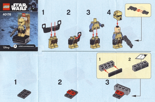 40176-Scarif Stormtrooper polybag - INSTRUCTIONS ONLY Instructions LEGO®