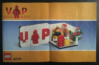 40178-Iconic VIP Set polybag - INSTRUCTIONS ONLY Instructions LEGO®
