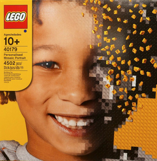 40179 - Personalised Mosaic Portrait - EMPTY BOX ONLY
