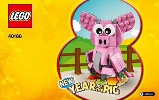 40186-Year of the Pig - INSTRUCTIONS ONLY Instructions LEGO®