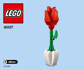40187-Flower Display - INSTRUCTIONS ONLY Instructions LEGO®