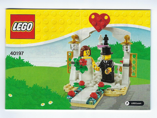 40197-Wedding Favor Set 2018 - INSTRUCTIONS ONLY Instructions LEGO®