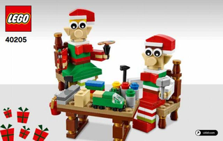 40205-Little Elf Helpers - INSTRUCTIONS ONLY Instructions LEGO®