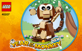 40207-Year of the Monkey - INSTRUCTIONS ONLY Instructions LEGO®