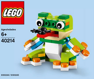 40214-Monthly Mini Model Build Set - 2016 07 July, Frog polybag - INSTRUCTIONS ONLY Instructions LEGO®
