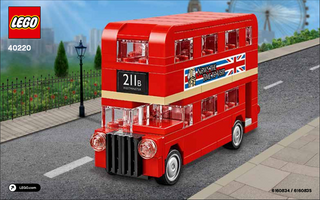40220-Mini London Bus - INSTUCTIONS ONLY Instructions LEGO®