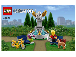 40221-Fountain - INSTRUCTIONS ONLY Instructions LEGO®