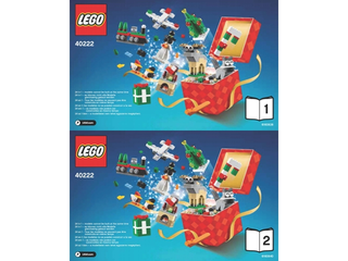 40222-Holiday Countdown Calendar - INSTRUCTIONS ONLY Instructions LEGO®