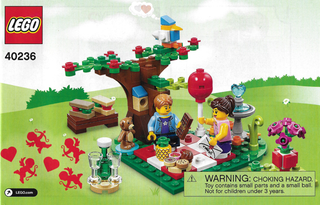 40236-Romantic Valentine Picnic - INSTRUCTIONS ONLY Instructions LEGO®