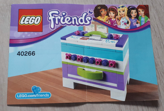 40266-Mini Keepsake Box - INSTRUCTIONS ONLY Instructions LEGO®