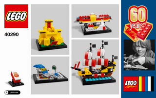 40290-60 Years of the LEGO Brick - INSTRUCTIONS ONLY Instructions LEGO®