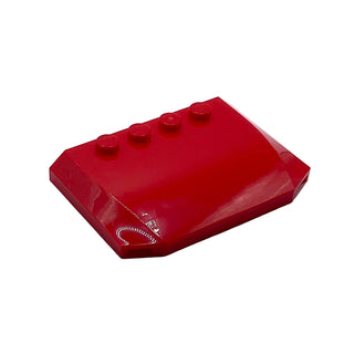 Wedge 4 x 6 x 2/3 Triple Curved, Part# 52031 Part LEGO® Red