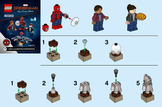 40343-Spider - Man and the Museum Break - In blister pack - INSTRUCTIONS ONLY Instructions LEGO®