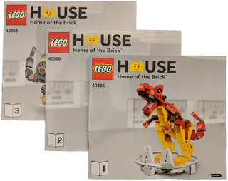 40366-LEGO House Dinosaurs - INSTRUCTIONS ONLY Instructions LEGO®