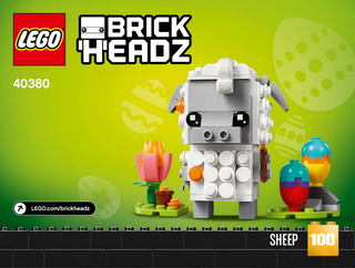 40380-Sheep - INSTRUCTIONS ONLY Instructions LEGO®