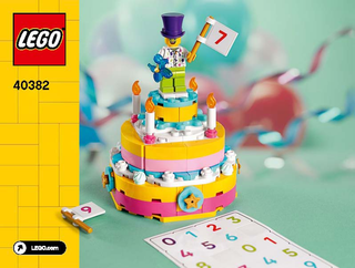 40382-Birthday Set - INSTRUCTIONS ONLY Instructions LEGO®
