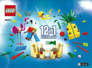 40411 - 12-in-1 Rebuild Into - INSTRUCTIONS ONLY Instructions LEGO®
