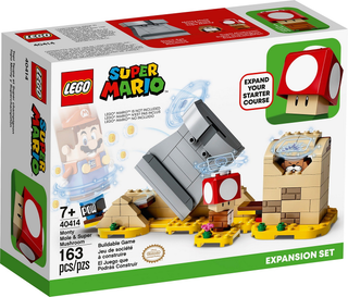 40414 - Monty Mole & Super Mushroom - Expansion Set - EMPTY BOX ONLY Empty Box LEGO®