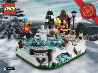 40416-Ice Skating Rink - INSTRUCTIONS ONLY Instructions LEGO®