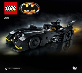 40433-1989 Batmobile - Limited Edition - INSTRUCTIONS ONLY Instructions LEGO®
