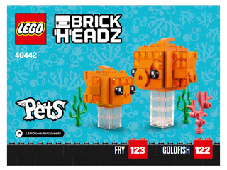 40442-Goldfish & Fry - INSTRUCTIONS ONLY Instructions LEGO®