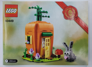 40449-Easter Bunnys Carrot House - INSTRUCTIONS ONLY Instructions LEGO®