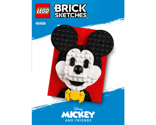 40456-Mickey Mouse - INSTRUCTIONS ONLY Instructions LEGO®