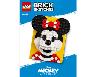 40457-Minnie Mouse - INSTRUCTIONS ONLY Instructions LEGO®