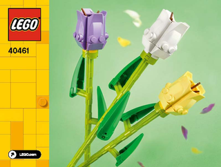 40461-Tulips - INSTRUCTIONS ONLY Instructions LEGO®