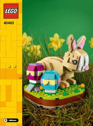 40463-Easter Bunny - INSTRUCTIONS ONLY Instructions LEGO®