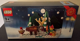 40484 - Santa's Front Yard - EMPTY BOX ONLY Empty Box LEGO®