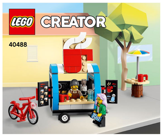 40488-Coffee Cart - INSTRUCTIONS ONLY Instructions LEGO®