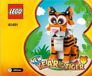 40491-Year of the Tiger - INSTRUCTIONS ONLY Instructions LEGO®
