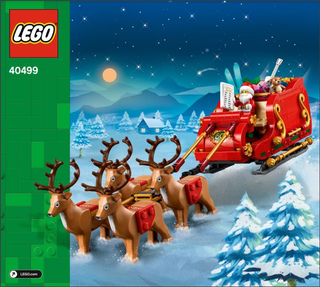 40499-Santa's Sleigh - INSTRUCTIONS ONLY Instructions LEGO®
