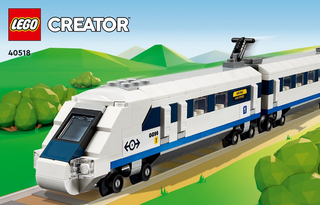40518-High - Speed Train - INSTRUCTIONS ONLY Instructions LEGO®