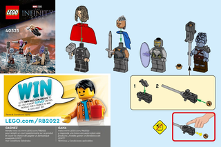40525-Endgame Battle blister pack - INSTRUCTIONS ONLY Instructions LEGO®
