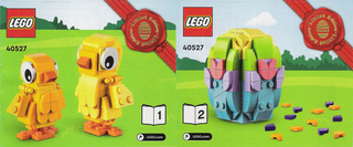 40527-Easter Chicks - INSTRUCTIONS ONLY Instructions LEGO®