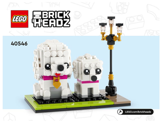 40546-Poodle - INSTRUCTIONS ONLY Instructions LEGO®