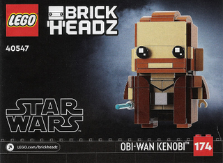 40547-Obi - Wan Kenobi & Darth Vader - INSTRUCTIONS ONLY Instructions LEGO® Slightly Used Book 2