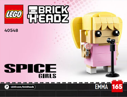 40548-Spice Girls Tribute - INSTRUCTIONS ONLY Instructions LEGO® Slightly Used Book 1
