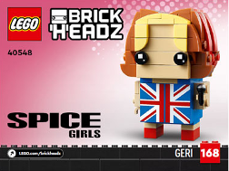40548-Spice Girls Tribute - INSTRUCTIONS ONLY Instructions LEGO® Slightly Used Book 4
