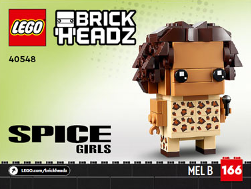40548-Spice Girls Tribute - INSTRUCTIONS ONLY Instructions LEGO® Slightly Used Book 2