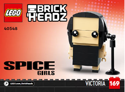40548-Spice Girls Tribute - INSTRUCTIONS ONLY Instructions LEGO® Slightly Used Book 5