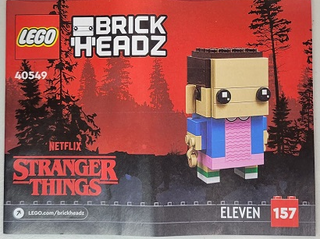 40549-Demogorgon & Eleven - INSTRUCTIONS ONLY Instructions LEGO® Slightly Used Book 2