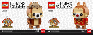 40550-Chip & Dale - INSTRUCTIONS ONLY Instructions LEGO®