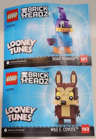 40559-Road Runner & Wile E. Coyote - INSTRUCTIONS ONLY Instructions LEGO®